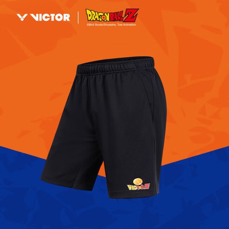 VICTOR x Dragon Ball Z Unisex Knitted Shorts – T-505DBZ-C Black ASIA S (165/72A)