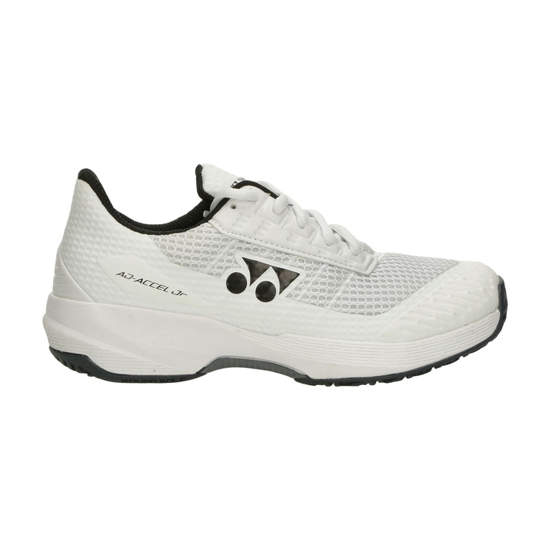 Yonex AD Accel 2025 Tennis Shoes Junior – White White UK 6