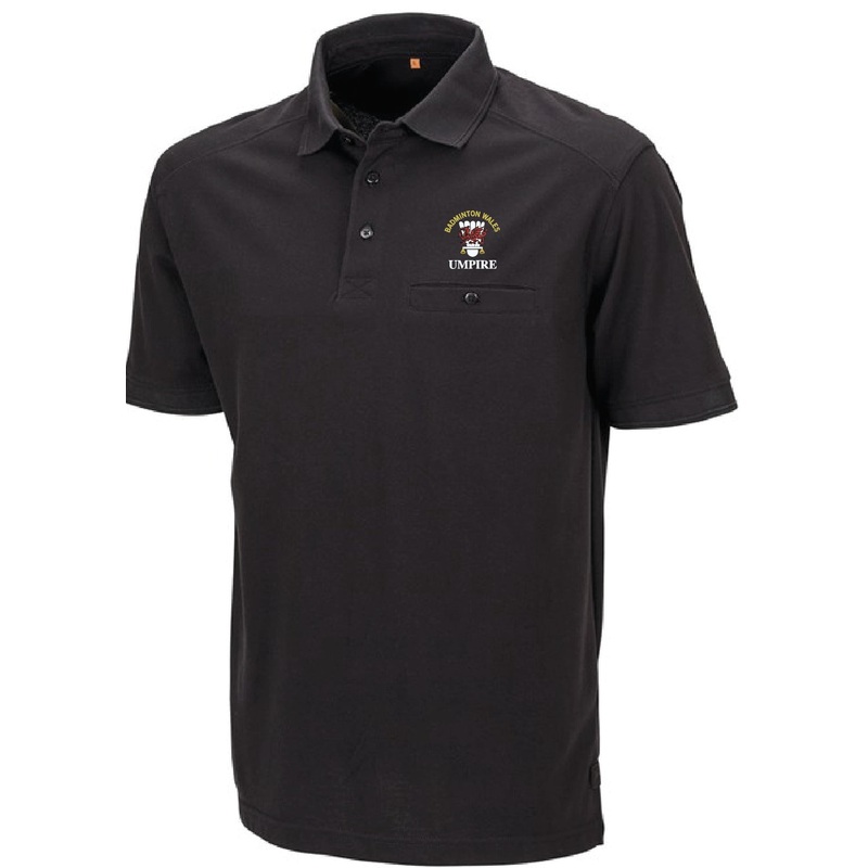 Badminton Wales Officials Polo Shirt S