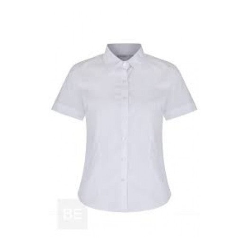 BM Girls Twin Pack Short Blouse 913351 White 22
