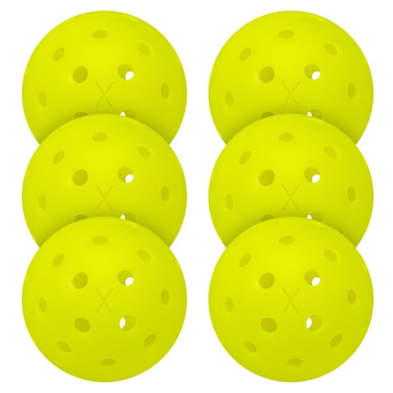 Franklin Pickleball X-40 Outdoor 6-Pack Optic