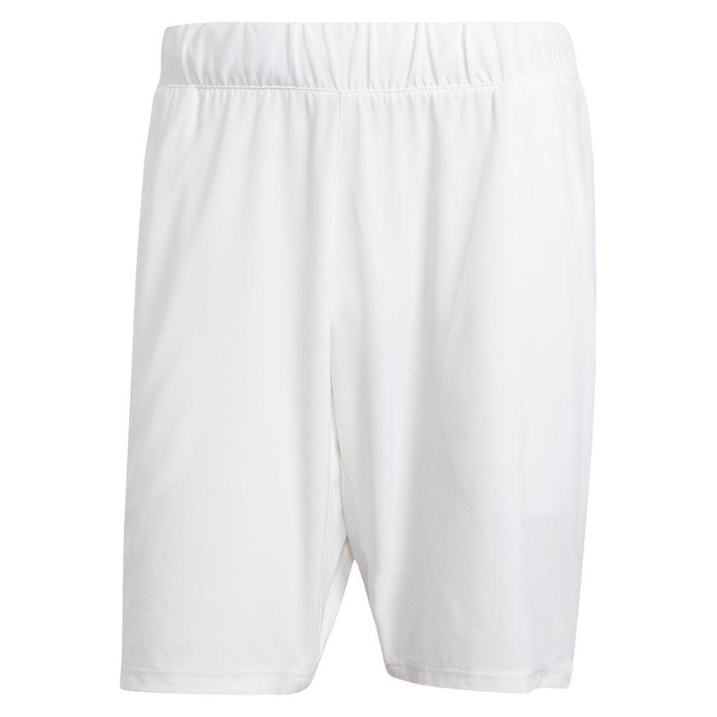 Men`s Club Stretch Woven 7 inch Tennis Shorts White