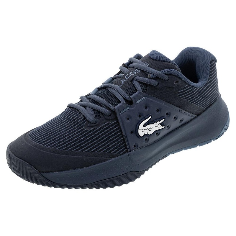 Men`s Power Serve Tennis Shoes Navy and Blue