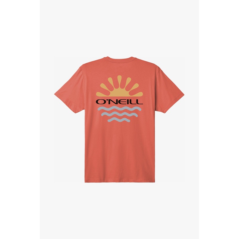 O’Neill Men’s Eincircle Tee Hot Red Small