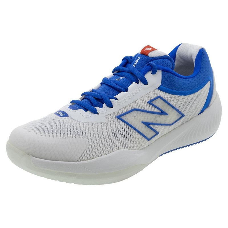 Women’s FuelCell 996v6 B Width Pickleball Shoes White and Navy