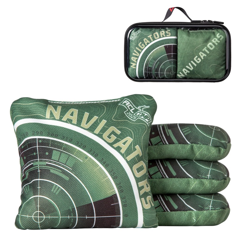 ACL COMP Green Navigator Cornhole Bags