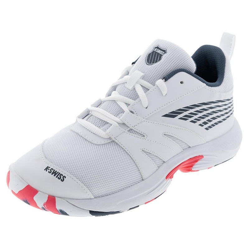 Juniors` SpeedTrac Tennis Shoes White and Stargazer