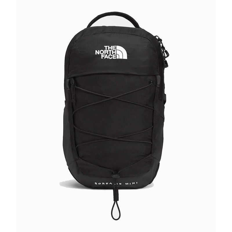 The North Face Borealis Mini Backpack TNF Black Heather/Burnt Coral Metallic-WBW