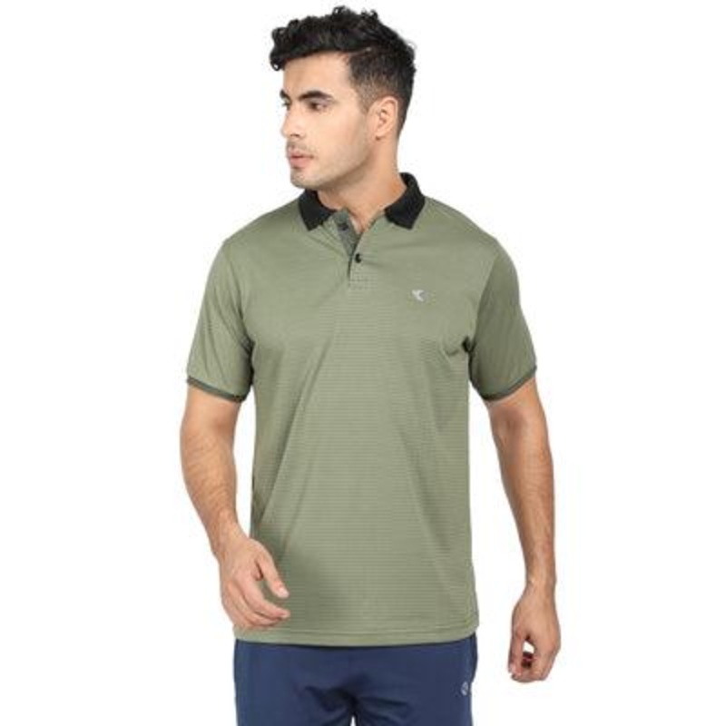 Kronos AIR Performance Polo | Men’s | Olive | KIBI Sports S