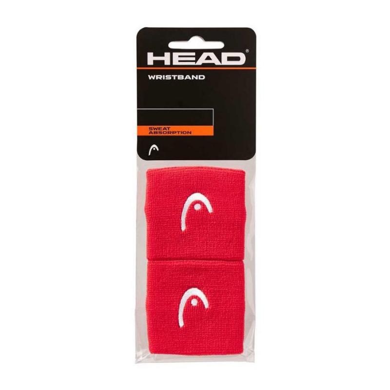 Muequeras Head Rojo 2.5