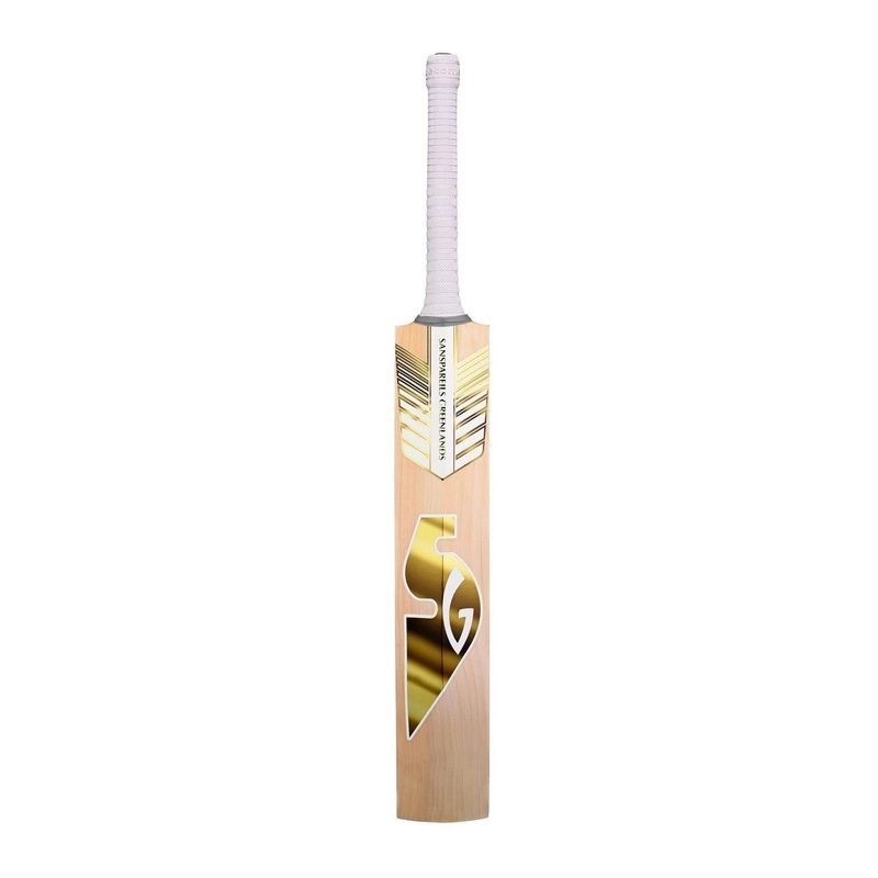 SG Sunny Gold Finest English Willow grade 1 Cricket Bat (Leather Ball) Full Sizw