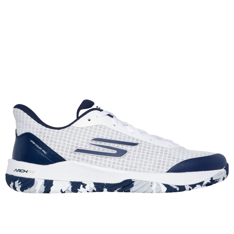 SKECHERS Viper Court Pro Men’s Pickleball Shoes White/Navy