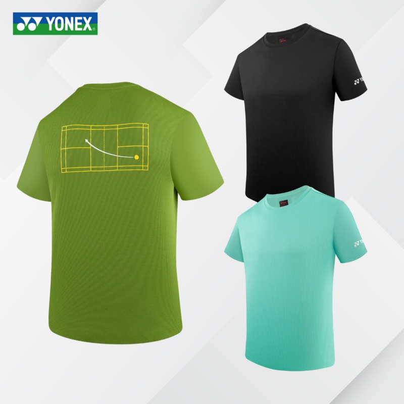 YONEX Round Neck T-Shirt RM-H036-2863-EASY4-S GARDEN GREEN XS