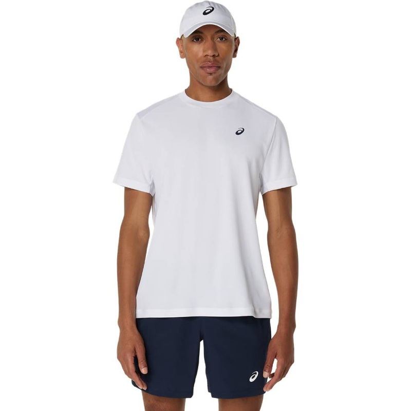 Asics Men’s Court SS Top (Brilliant White)
