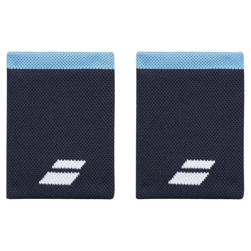 Logo Jumbo Tennis Wristband Drive Heritage Blue