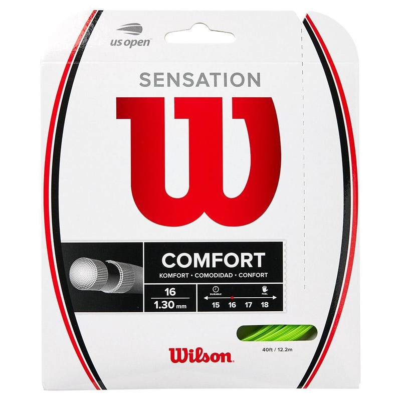 Sensation 16g Neon Green Tennis String