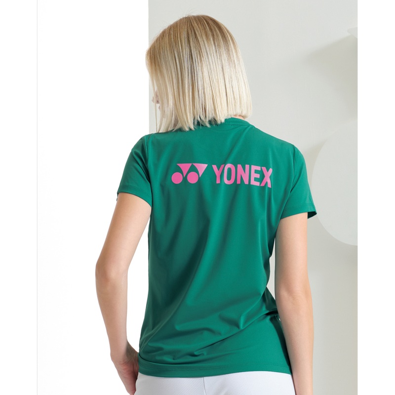 YONEX Women’s T-Shirt 249TR008F EMERALD GREEN 85(XS)