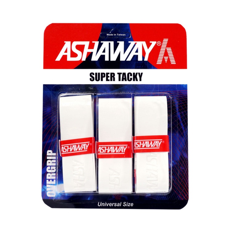 Ashaway Super Tackey Over Grip Black 3 Pieces