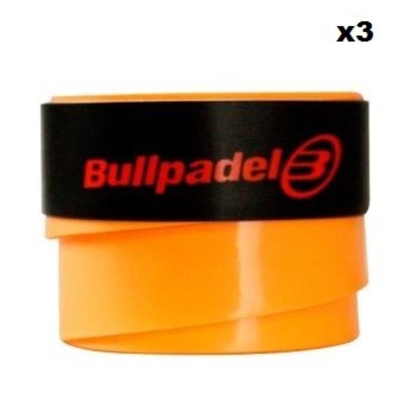 Overgrips Bullpadel Naranja Liso 3 Unidades