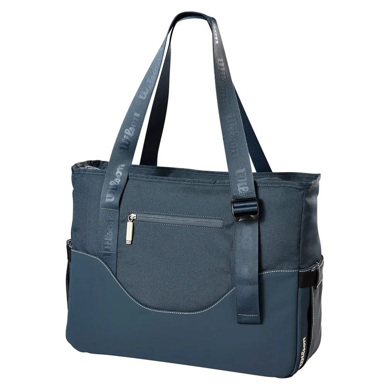 Pickleball Lifestyle Tote Bag Grey and White