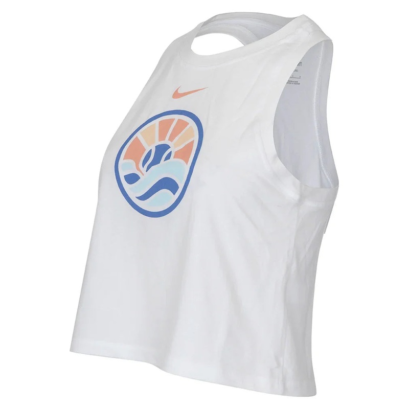 Women`s Dri-Fit Cotton Crop Tennis Tank