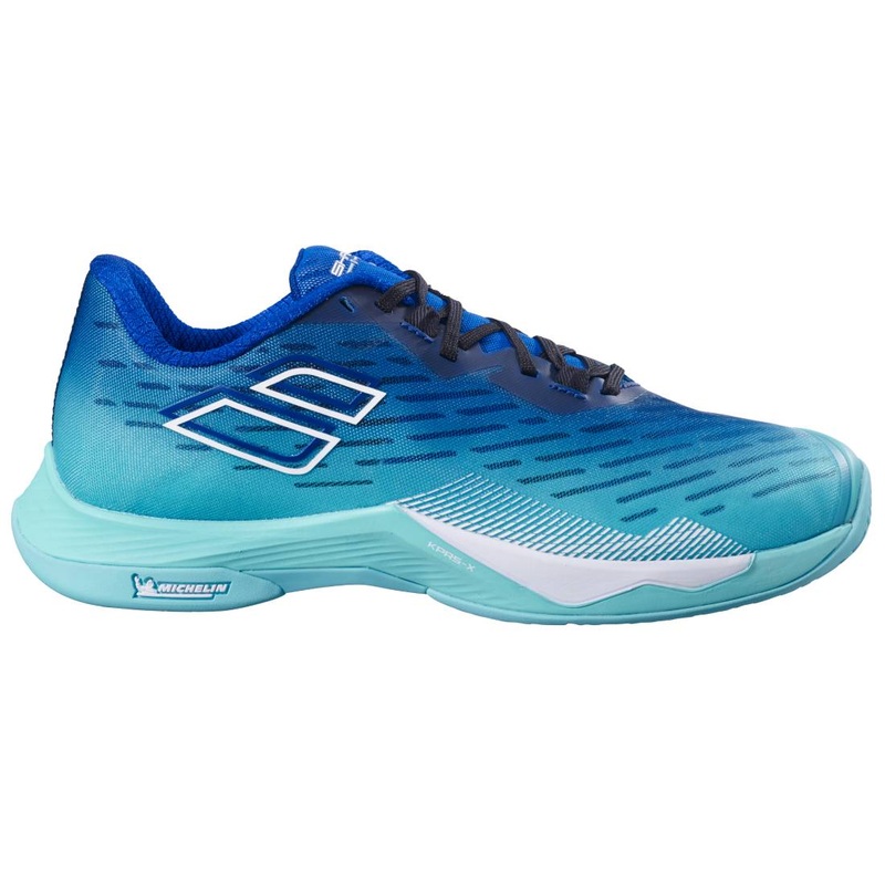 Babolat Shadow Tour Wide Men’s Indoor Court Shoe (Ceramic Blue)