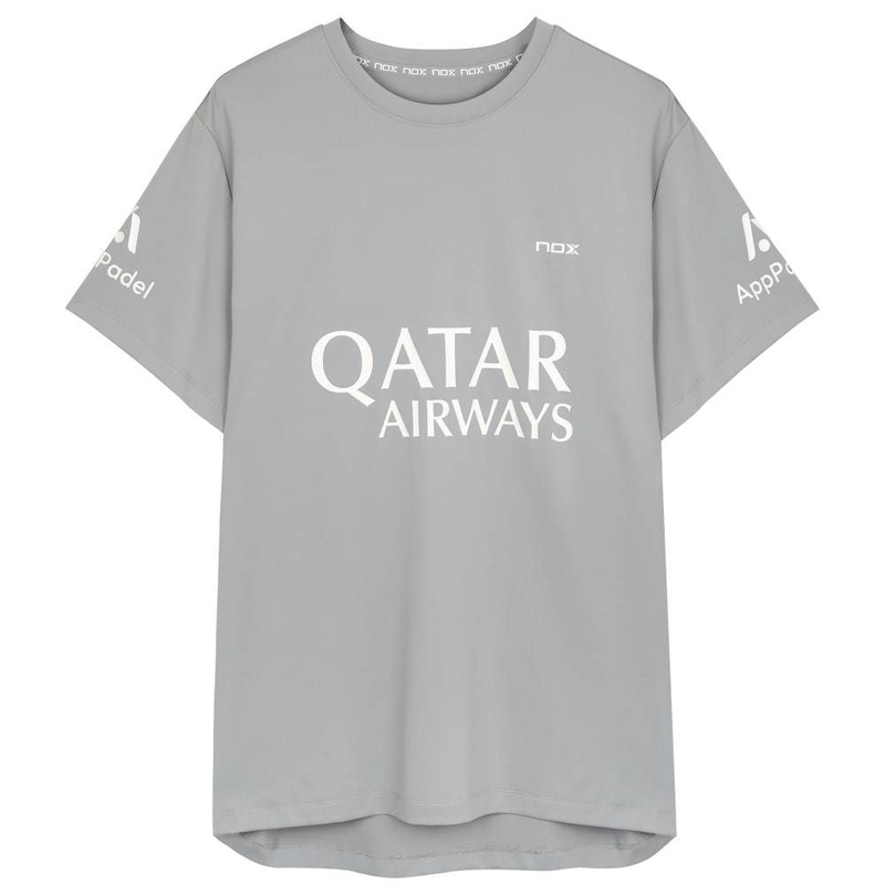 Camiseta Nox Oficial AT10 Agustn Tapia Gris