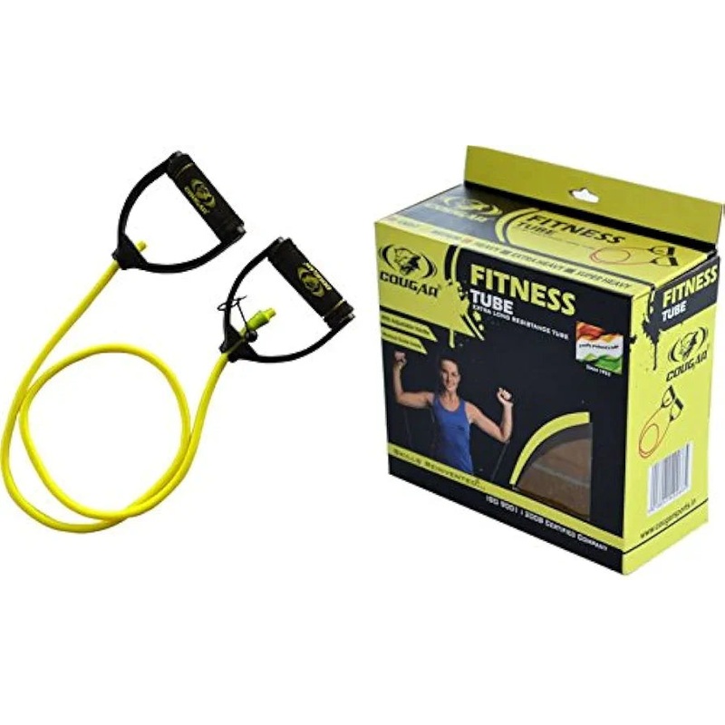 COUGAR AT-111MTOP Foam, Natural Rubber Resistance Band Set with Handles  | Kibi Sports