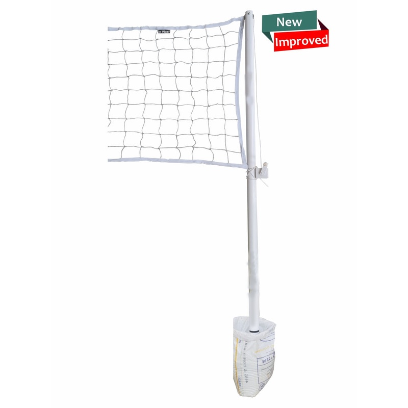 FIXED (57MM) VOLLEYBALL POLES Volleyball Net VIXEN | KIBI SPORTS