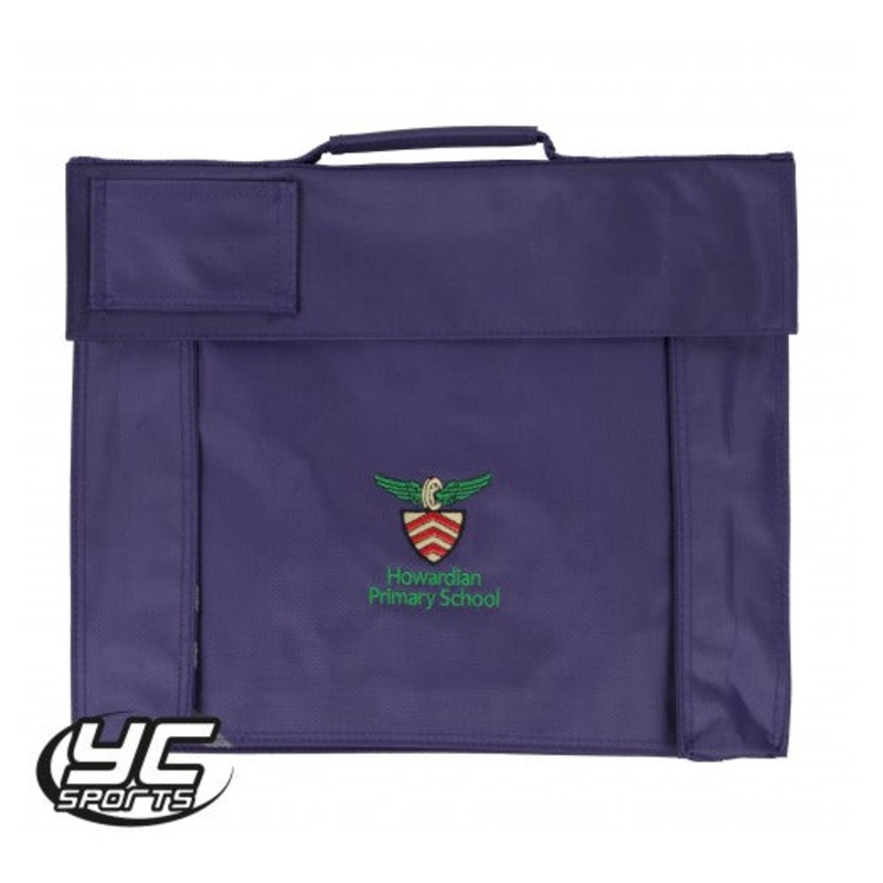 Howardian Primary School Bookbag O/S PURPLE