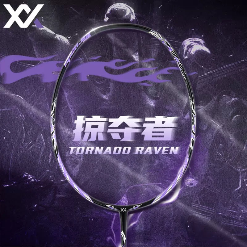 MAXX Tornado Raven Badminton Racket 4U (82+- 2g) G5