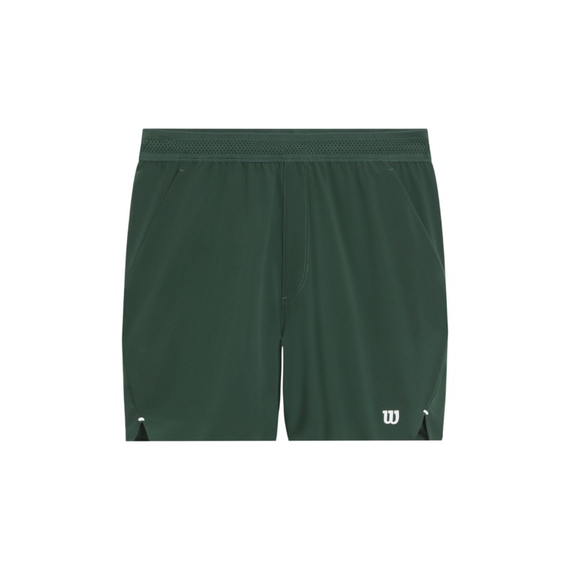 Wilson Tournament Short V2 7″ Unlined Short Men – Green Sycamore Green S