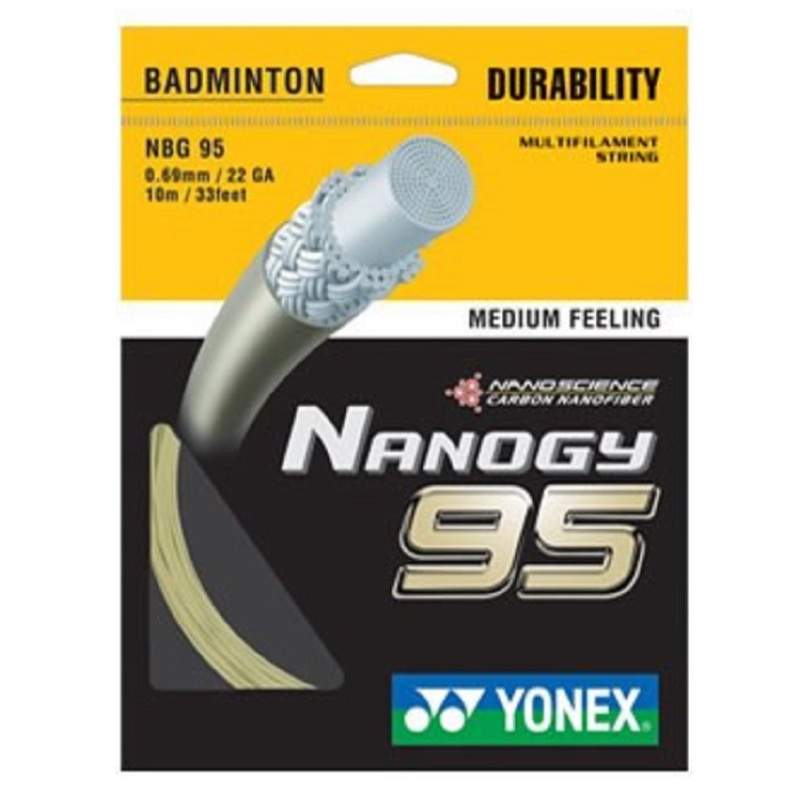 Yonex Nanogy BG 95 Badminton String (Cosmic Gold)