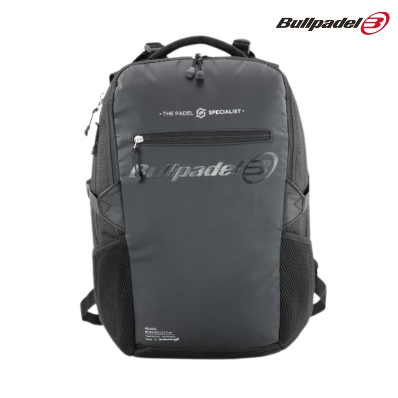 Bullpadel Tech Black Backpack | Padel Bag