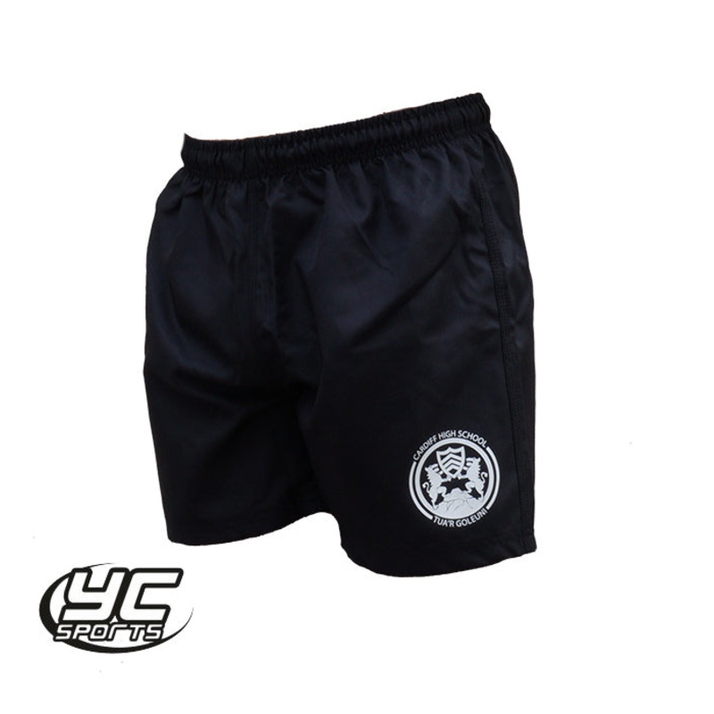 Cardiff High School Rugby Short 22/24 BLACK