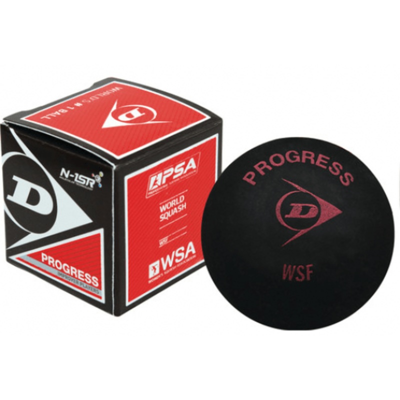 Dunlop Progress Squash Ball (Single) 1 pc NA