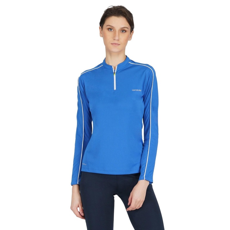 Vendure sports Coolblast Tennis T-shrit| Women | KIBI Sports S Aqua