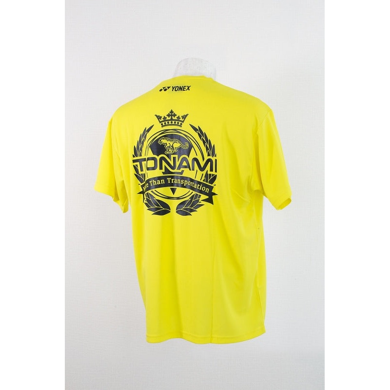 Yonex x Tonami 2022 Limited UNI T-shirt Light Yellow Yellow XS(SS)
