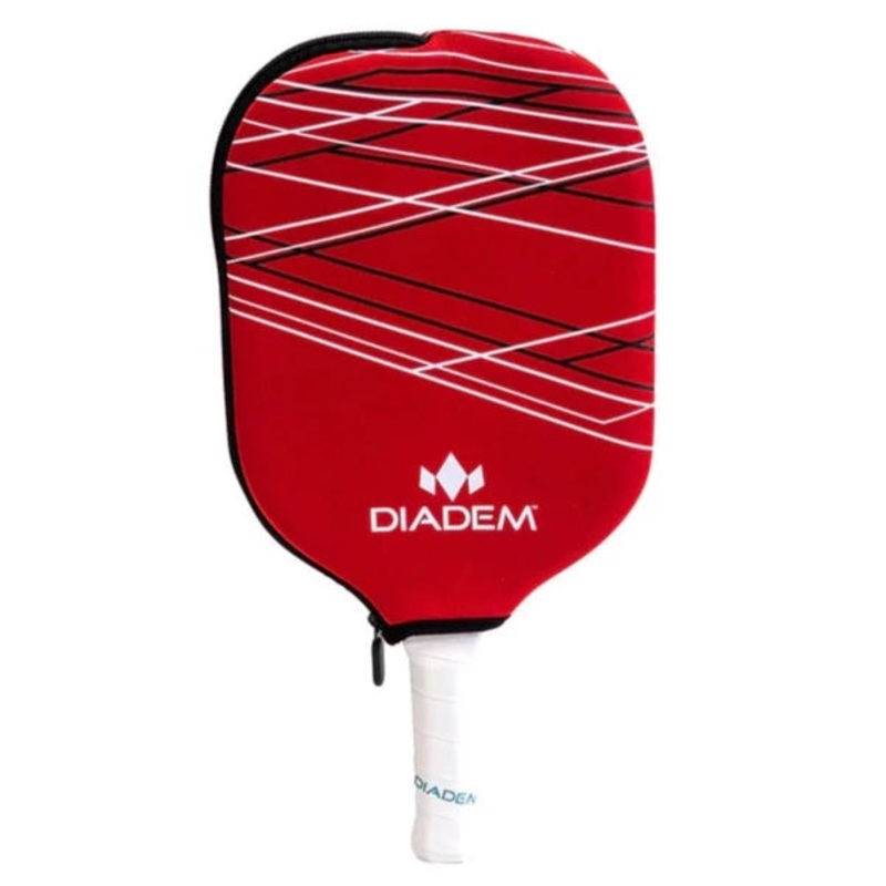 Diadem Pickleball Paddle Cover Red/Black Court