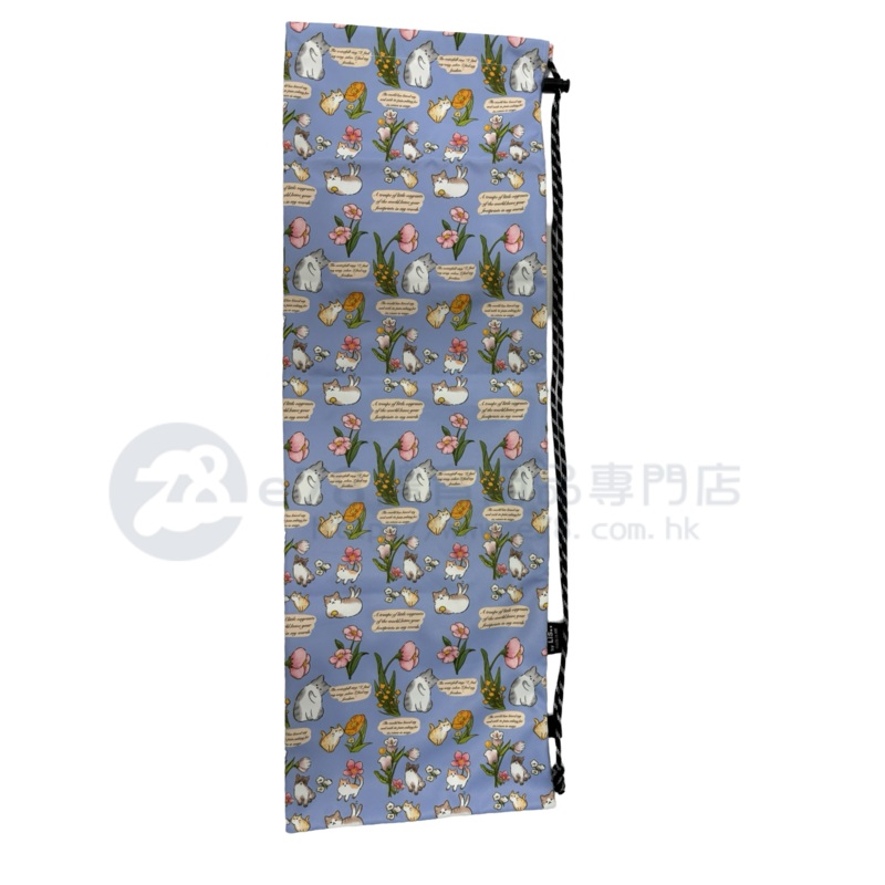 Handmade Water Resistant Racket Case (Cat Garden 457) Cat Garden 457