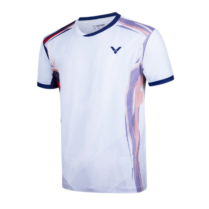 VICTOR 2025 GAME Series Men’s T-Shirt T-50023 A (White) ASIA M (170CM/88A)