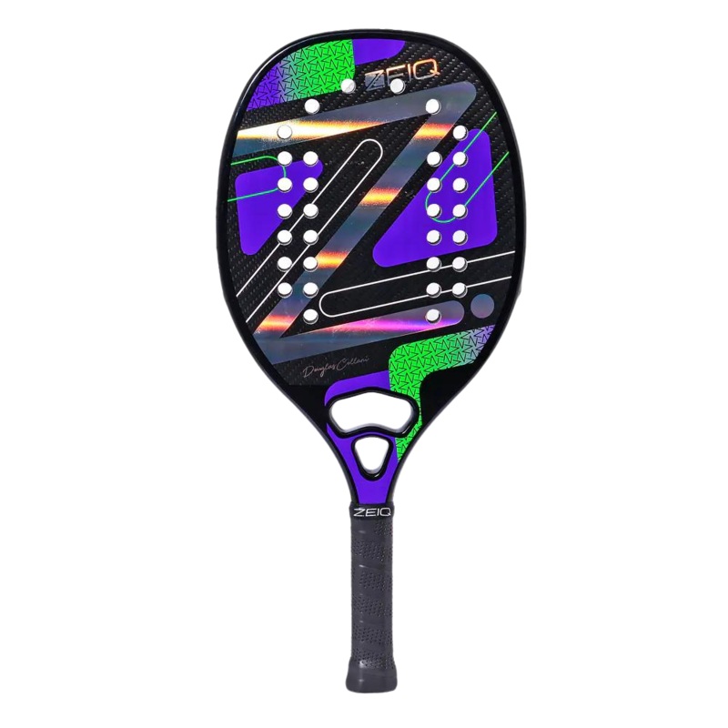 Zeiq Pro Violet Douglas Collani 2024 Beach Tennis Racket