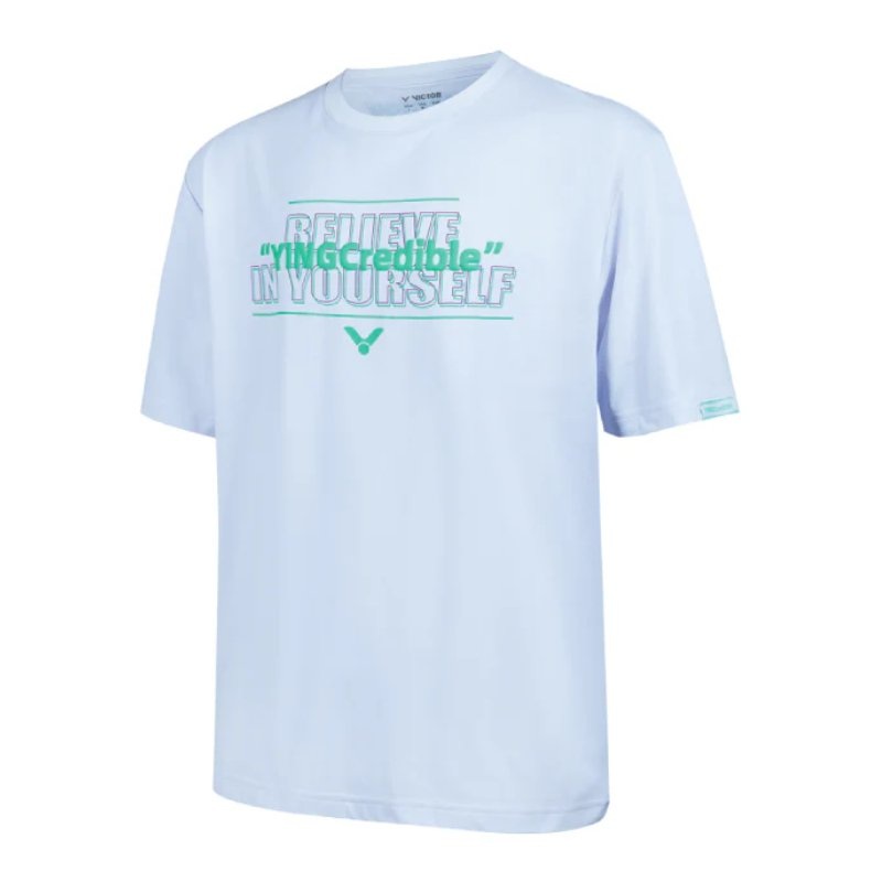 (CLEARANCE) VICTOR TAI TZU YING Tribute Collection T-Shirt T-50006TTY A-White Unisex S