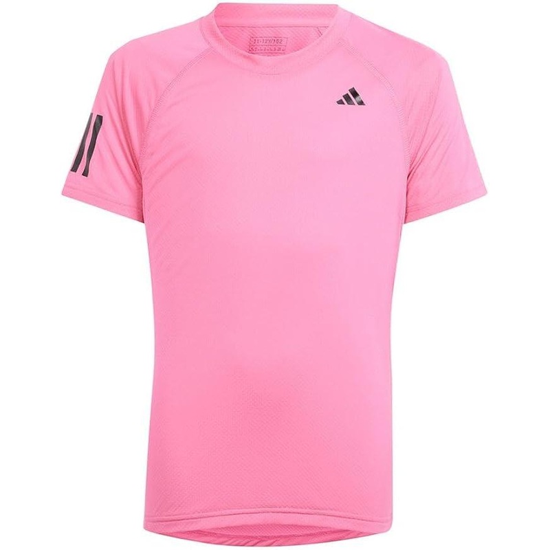Girls’ Club Tennis T-Shirt Pink Strata
