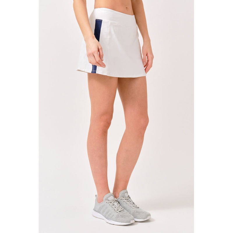 Lija Womens Retro Skort XSmall White/Dark Navy