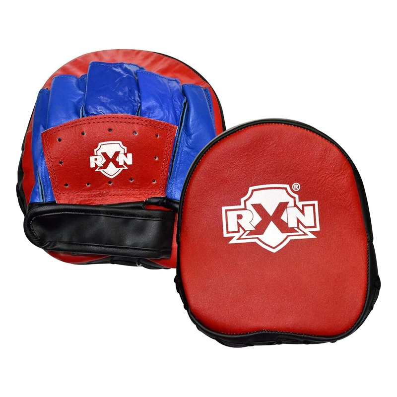 RXN Curved Focus Pads for Boxing, Multi Colored | Kibi Sports