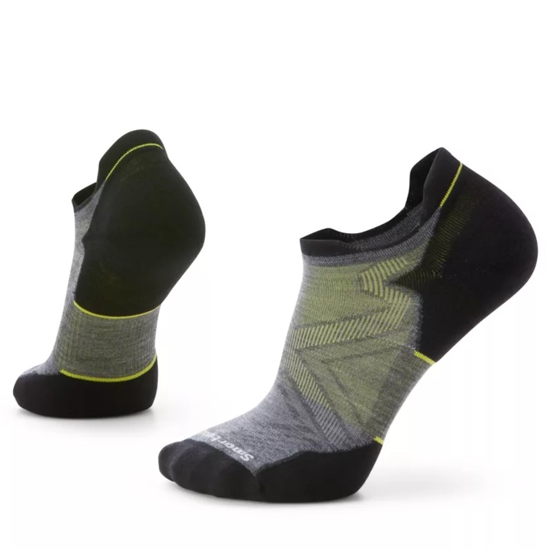 Smartwool Run Targeted Cushion Low Ankle Socks Medium Gray-052 Medium
