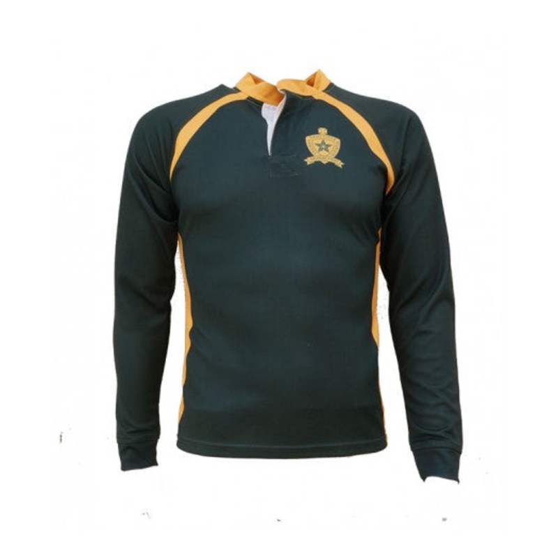 St Illtyd’s Catholic High School Rugby Jersey JS 9/10 Bottle/Amber