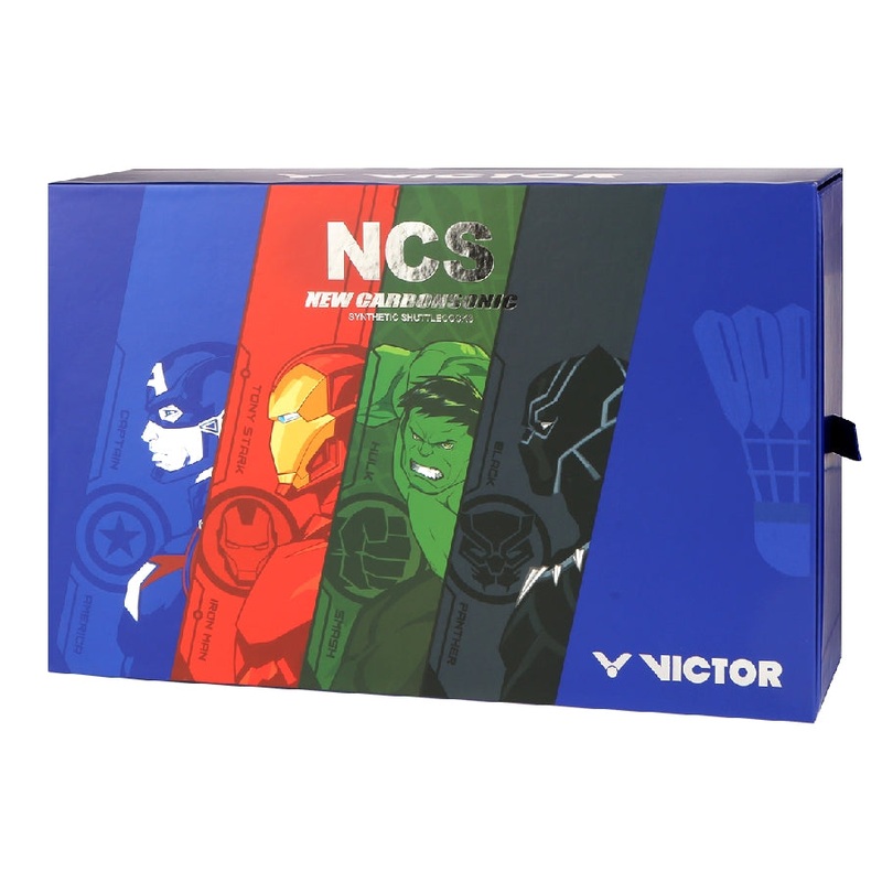 Victor Avengers Carbon Sonic Synthetic Shuttlecocks (Set of 4 tubes)