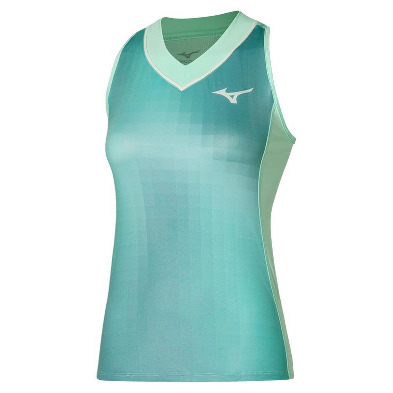 Women`s Printed Tennis Tank Bay